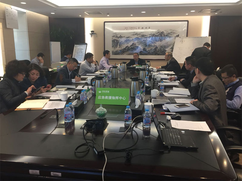 賽為安全“征程-2017”中化兩地聯(lián)動應急演習圓滿完成