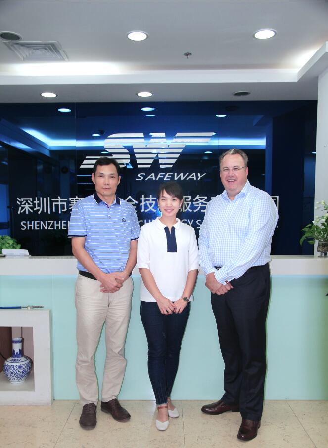 NEBOSH國(guó)際市場(chǎng)部經(jīng)理到訪賽為安全